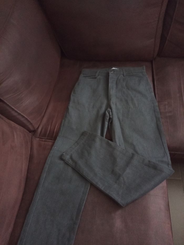 Joli PANTALON Anthracite T40 "Claude Saint Genet"