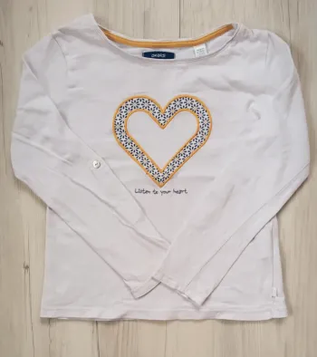 T-shirt manche longue okaidi 6 ans