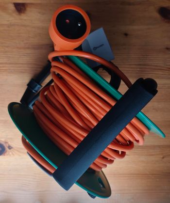 Rallonge / touret enrouleur de câble électrique 20M #2