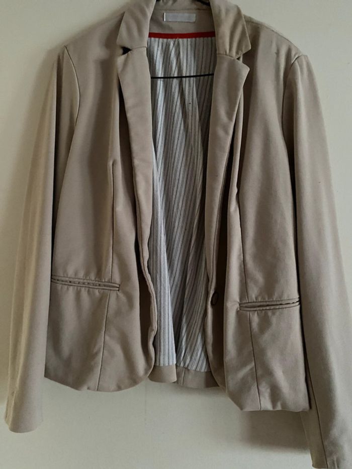 blazer beige