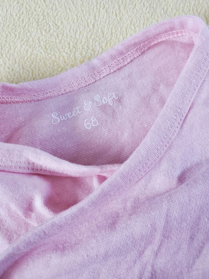 Chemise cache-cœur 6-9 mois - photo numéro 2