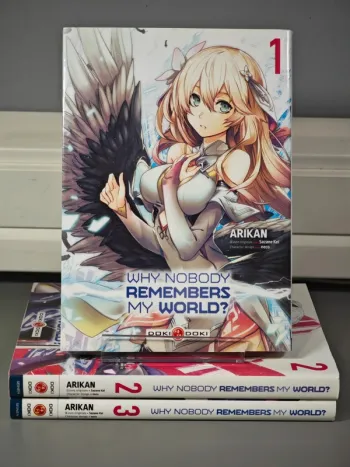 Lot Manga Why Nobody Remembers my World ? 1 à 3 VF
