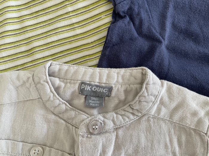 Lot 3 hauts 9 mois - photo numéro 2