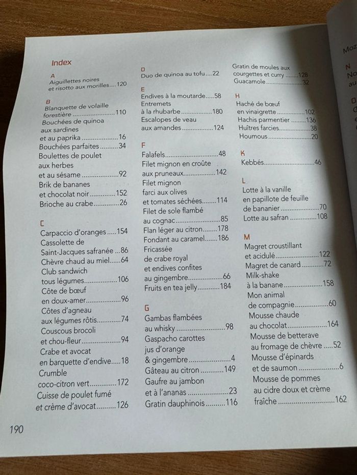 Livre de cuisine Un dîner presque parfait - photo numéro 3