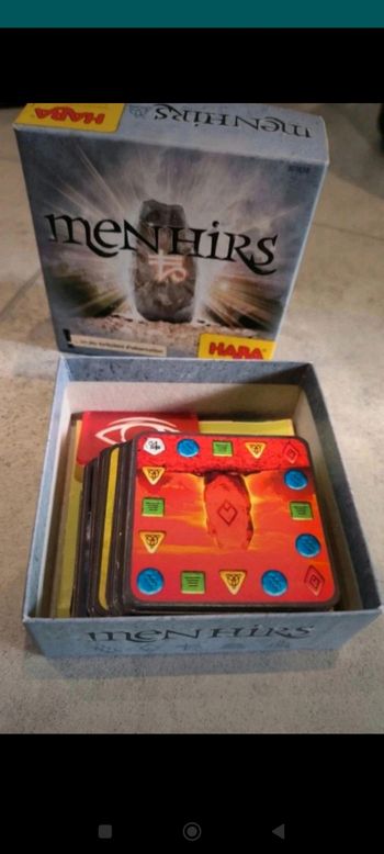 Jeu de société menhirs