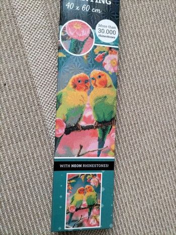 🎨Diamond Painting - 2 perroquets🎨