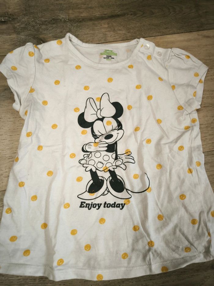 Tee shirt Minnie Disney 36 mois