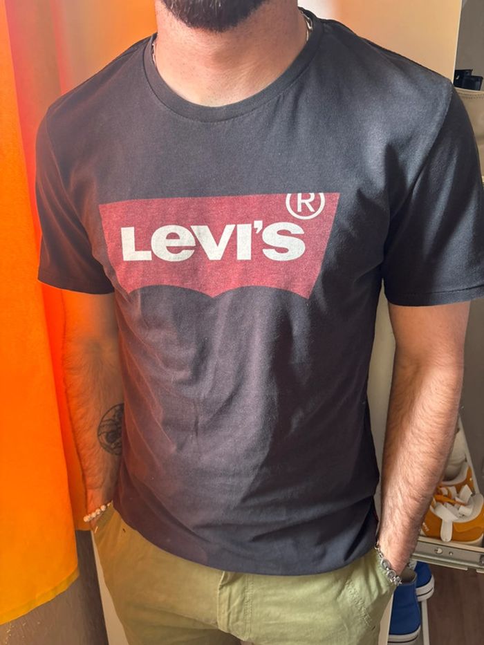 T shirt Lévis noir - photo numéro 2