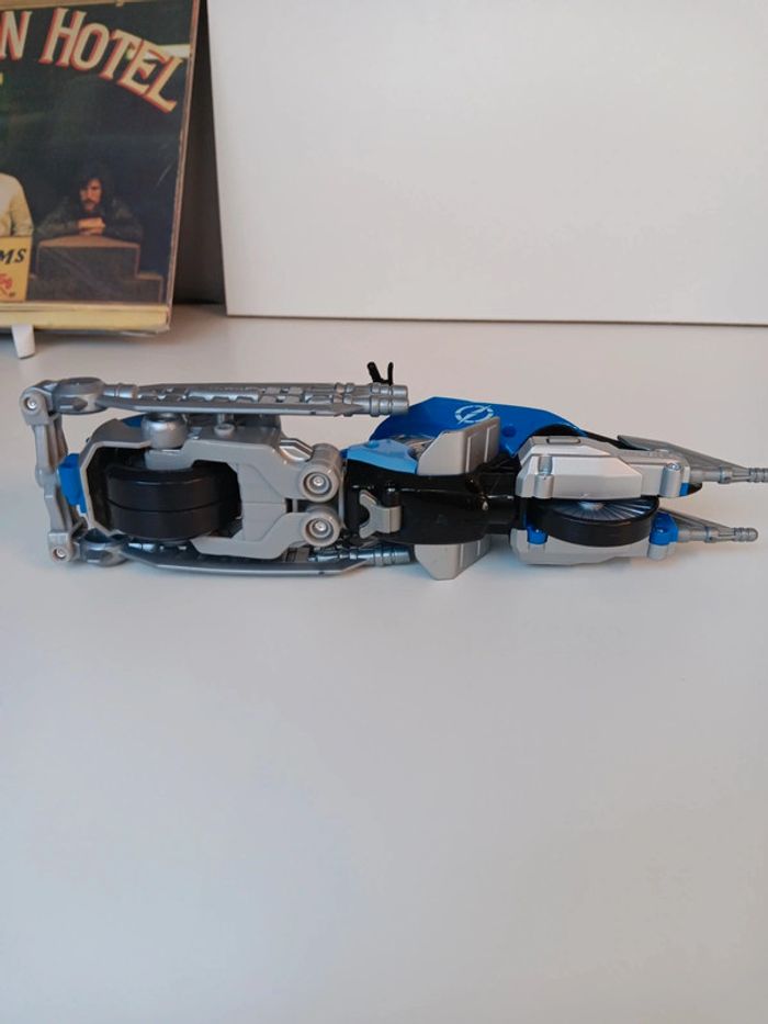 Figurine et sa moto vintage Bandai 2006 Power Rangers opération overdrive moto 25cm fig 14cm - photo numéro 7