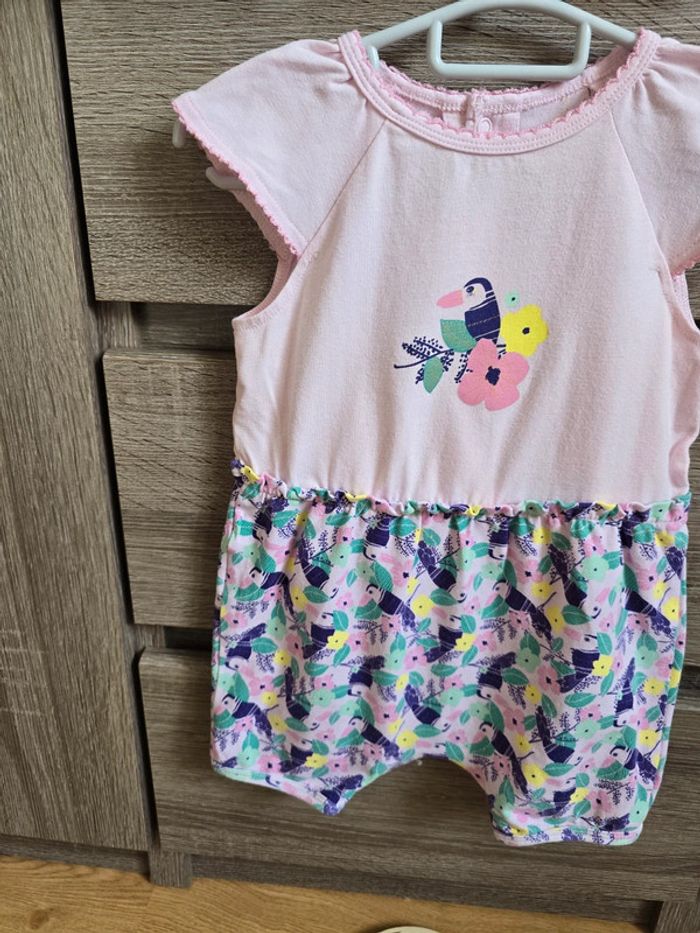 Vêtement Bébé Fille - Barboteuse - Sergent Major - 12 mois 74 cm - photo numéro 2