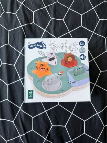 Puzzle sonore et forme animaux 