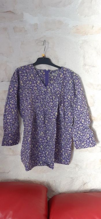 Tunique à fleurs 10 ans  tape à l oeil