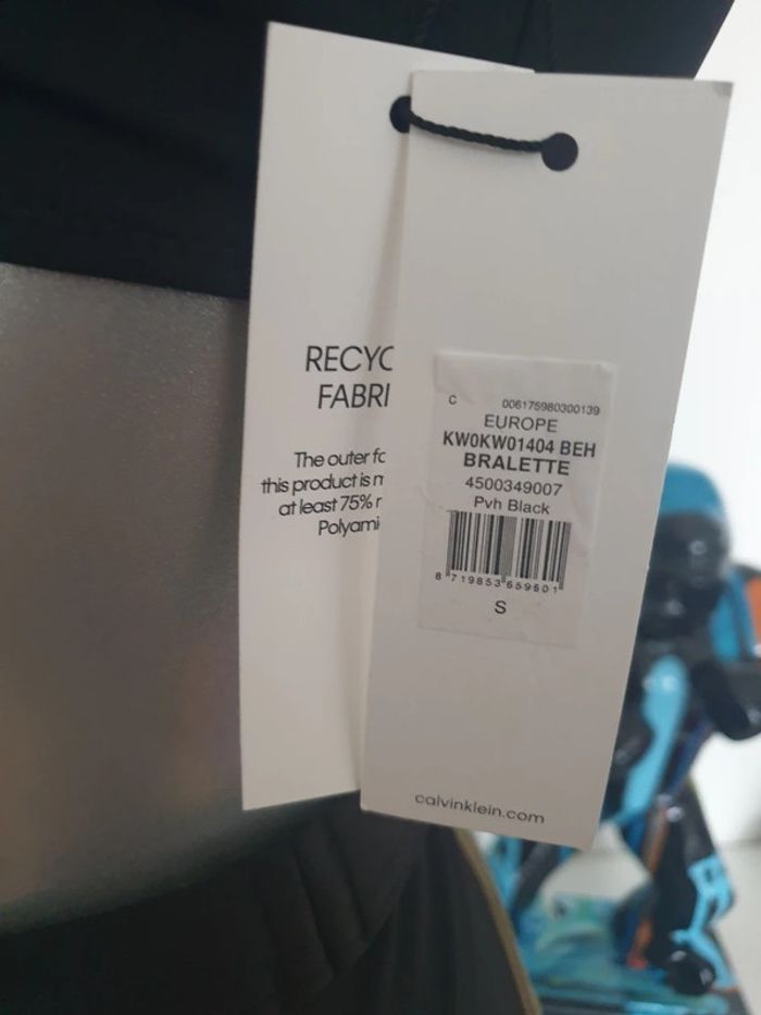 Maillot de noir bain Calvin Klein Taille S - photo numéro 3