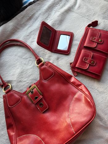 Ensemble sac à main + porte monnaie