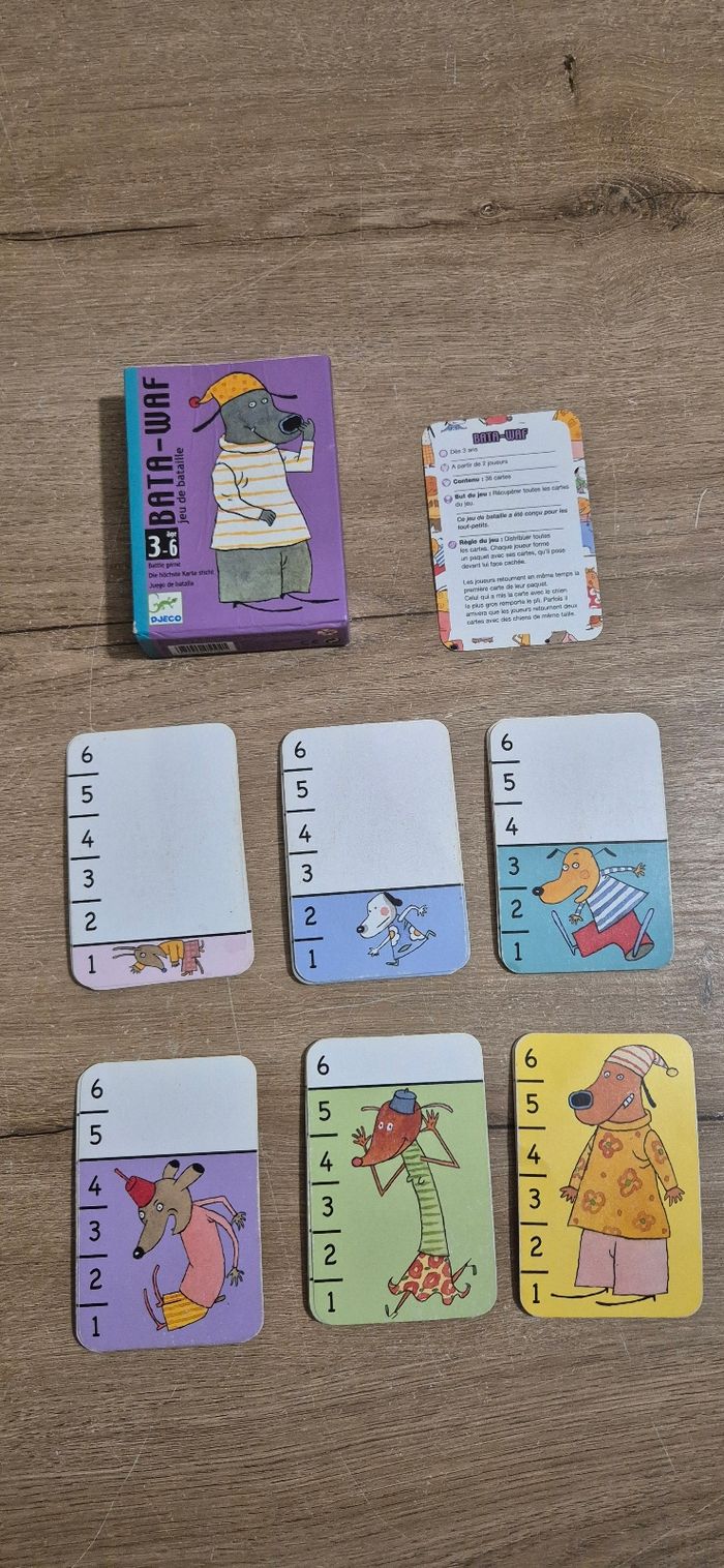 Jeu de bataille Bata-Waf - photo numéro 2