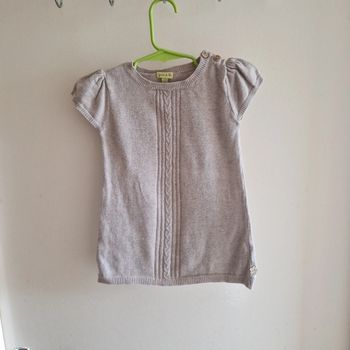 18 mois robe beige