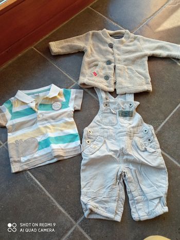 Lot haut pull 3 mois