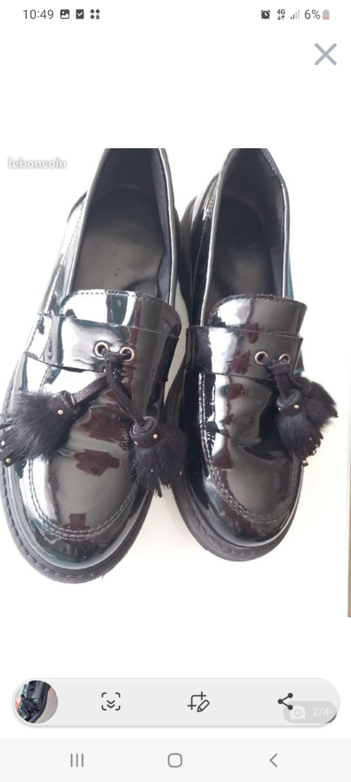 Chaussure verni noir - photo numéro 3