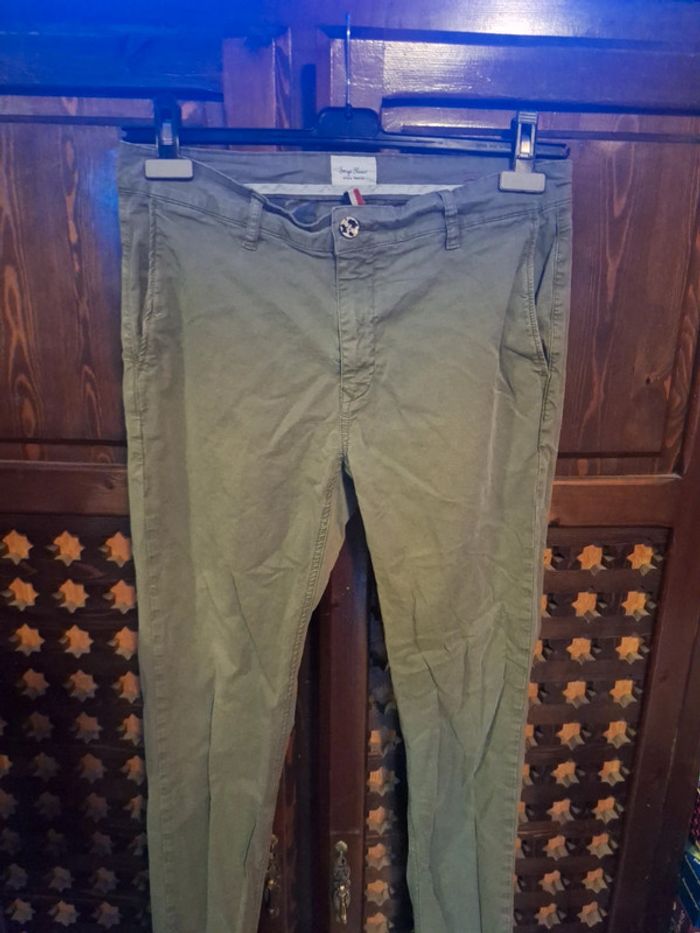 Pantalon 702 Serge blanco 41 - photo numéro 2