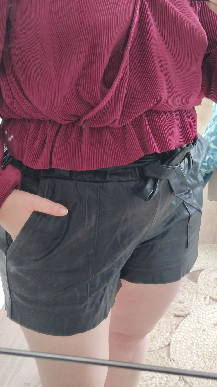Short simili cuir - photo numéro 2
