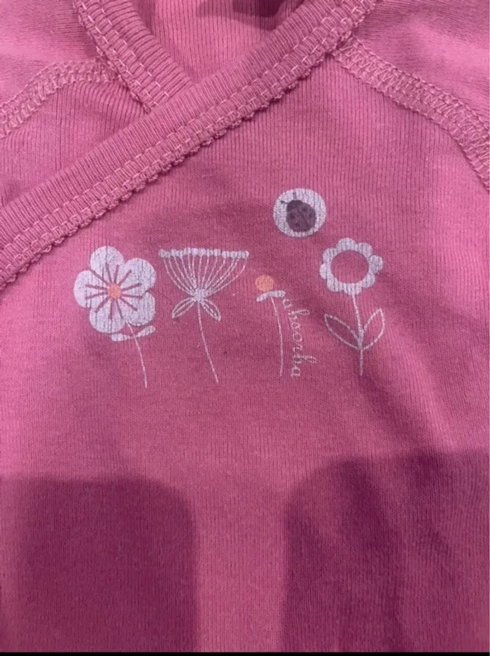 Body rose Absorba bébé fille 1 mois - photo numéro 2