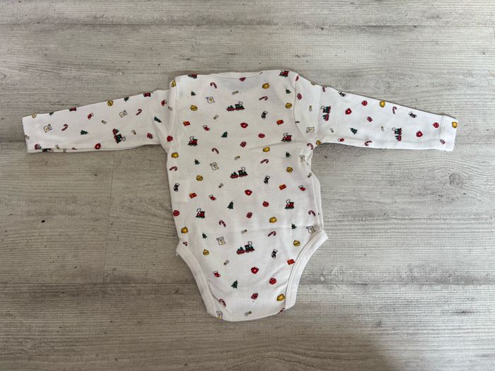 Lot de 3 bodies 6 mois de Noël - photo numéro 5