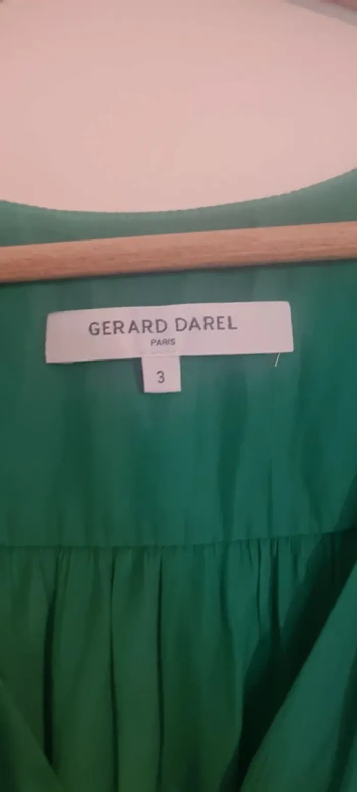 Chemise verte Gérard Darel - photo numéro 3