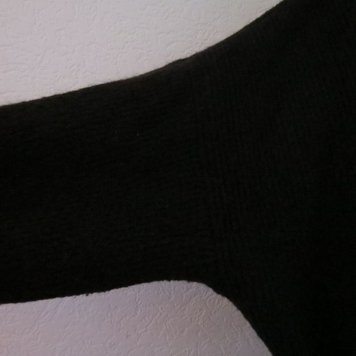 Joli pull cache-cœur noir – doux & confortable🤩 - photo numéro 4