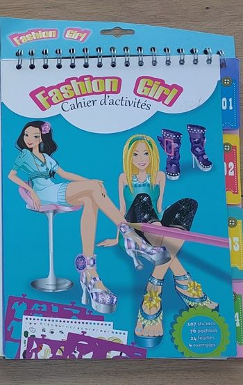 Cahier d'activités Fashion Girl
