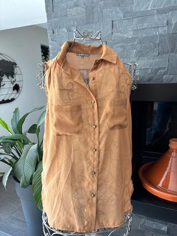 Chemisier sans manches