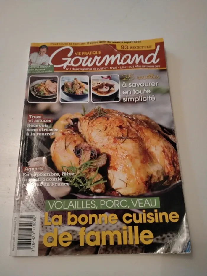 Magazine culinaire vintage