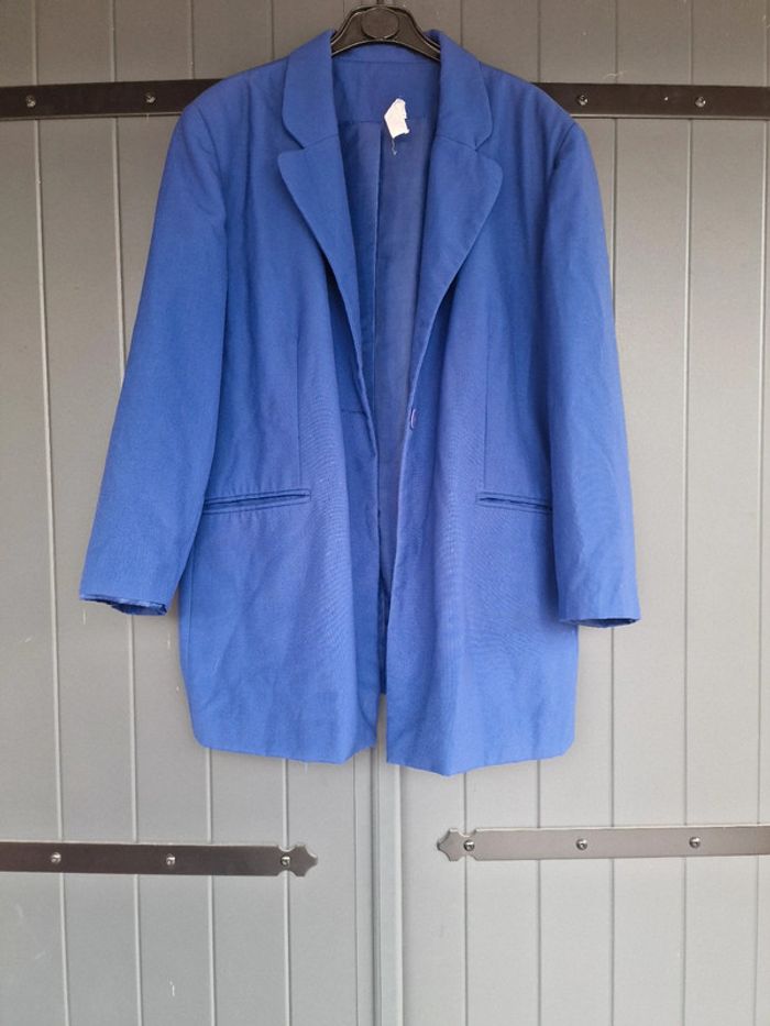 Blazer de costume bleu marine