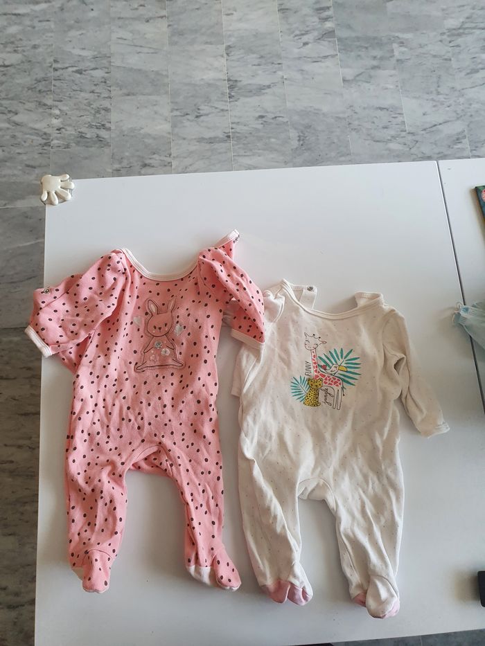 2 bodies bébé fille taille 3 mois - photo numéro 4