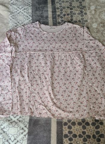 T-shirt manches longues tunique blouse 11 12 ans vertbaudet