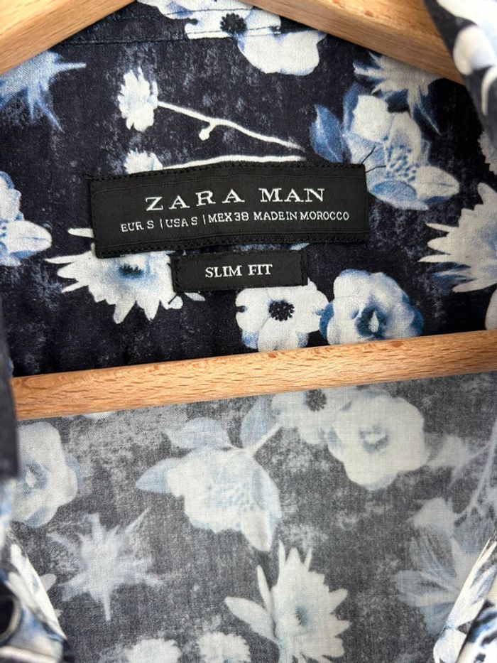 Chemise fleurie - Zara - Homme - photo numéro 2