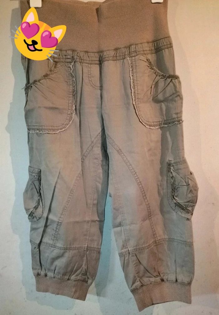 Pantacourt kaki rosebudgirl 16 ans