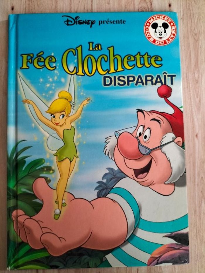 Livre enfant Disney Club du livre La fée Clochette disparaît