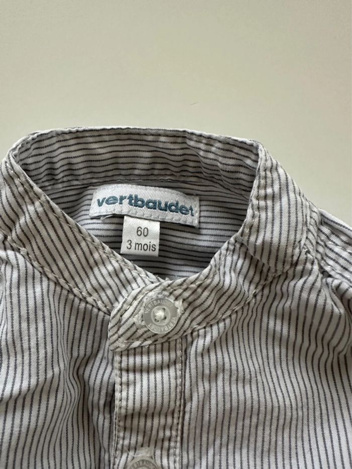 Ensemble habillé chemise et pantalon - 3 mois - Vertbaudet - photo numéro 10
