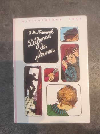 Défense de pleurer J.M. Simmel Bibliothèque Verte cartonnée 1978