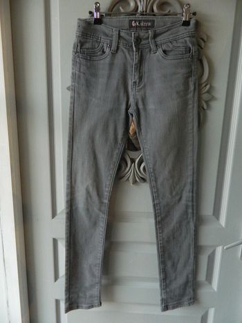 Jeans fille T 14 ans "Kaïzen" coupe slim