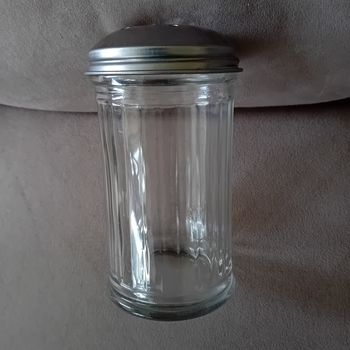 Faby27800 Saupoudreuse à trous pour sucre - en verre