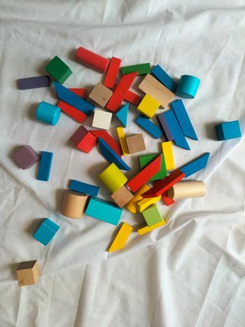 Jeux de construction en bois