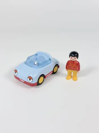Playmobil 1.2.3 Voiture Cabriolet