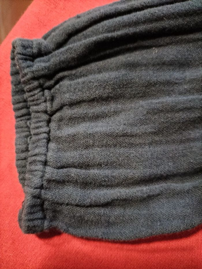 Blouse manches longues bleu marine 10 ans Cyrillus - photo numéro 7