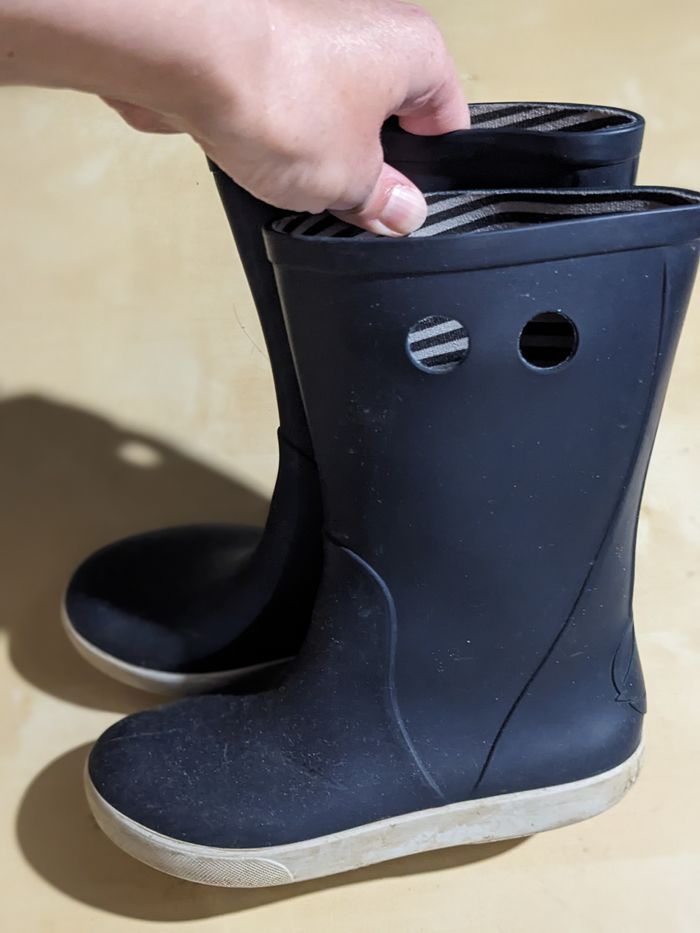 Bottes petit bateau taille 28/29 mixte - photo numéro 2