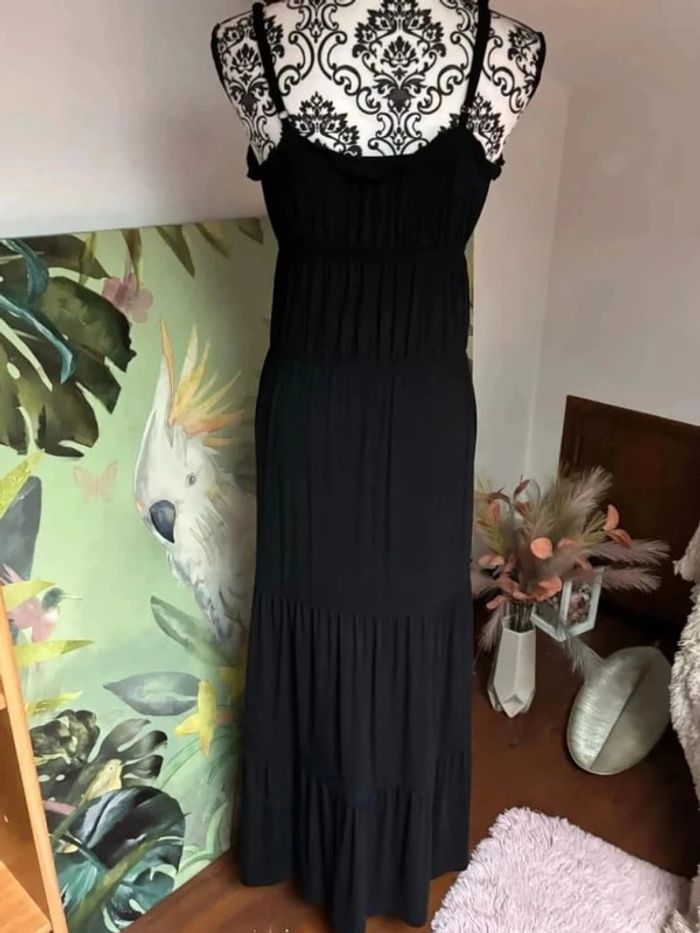 Robe longue femme à bretelle - photo numéro 5