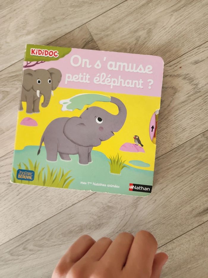 Livre kididoc on s'amuse petit éléphant ? - photo numéro 5