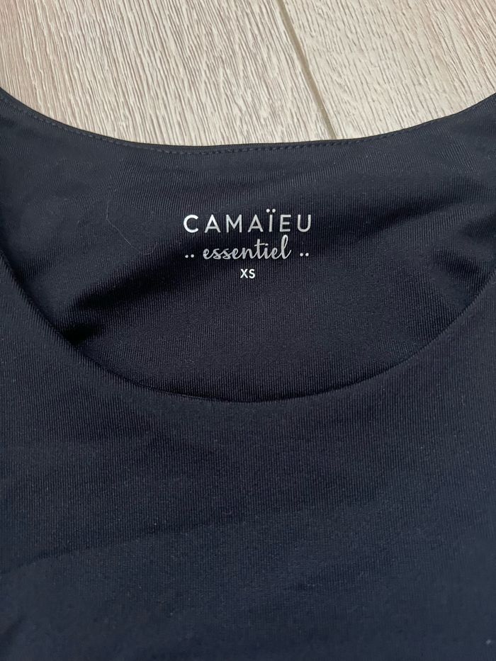 Top noir camaïeu - photo numéro 2