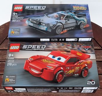 Neuf - Lot LEGO Speed Champions 77255 + 77256