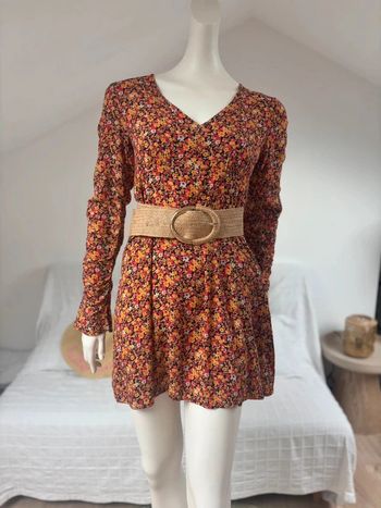 Mini robe fleurie TM